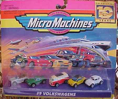 Packaging original des Micro Machines